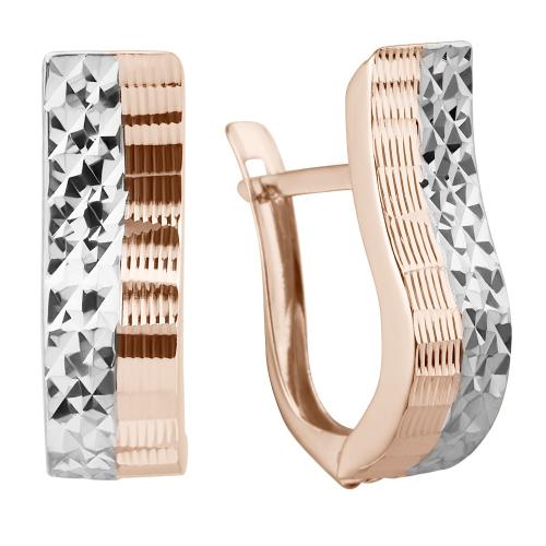 Золотые серьги МАГНАТ А 011560